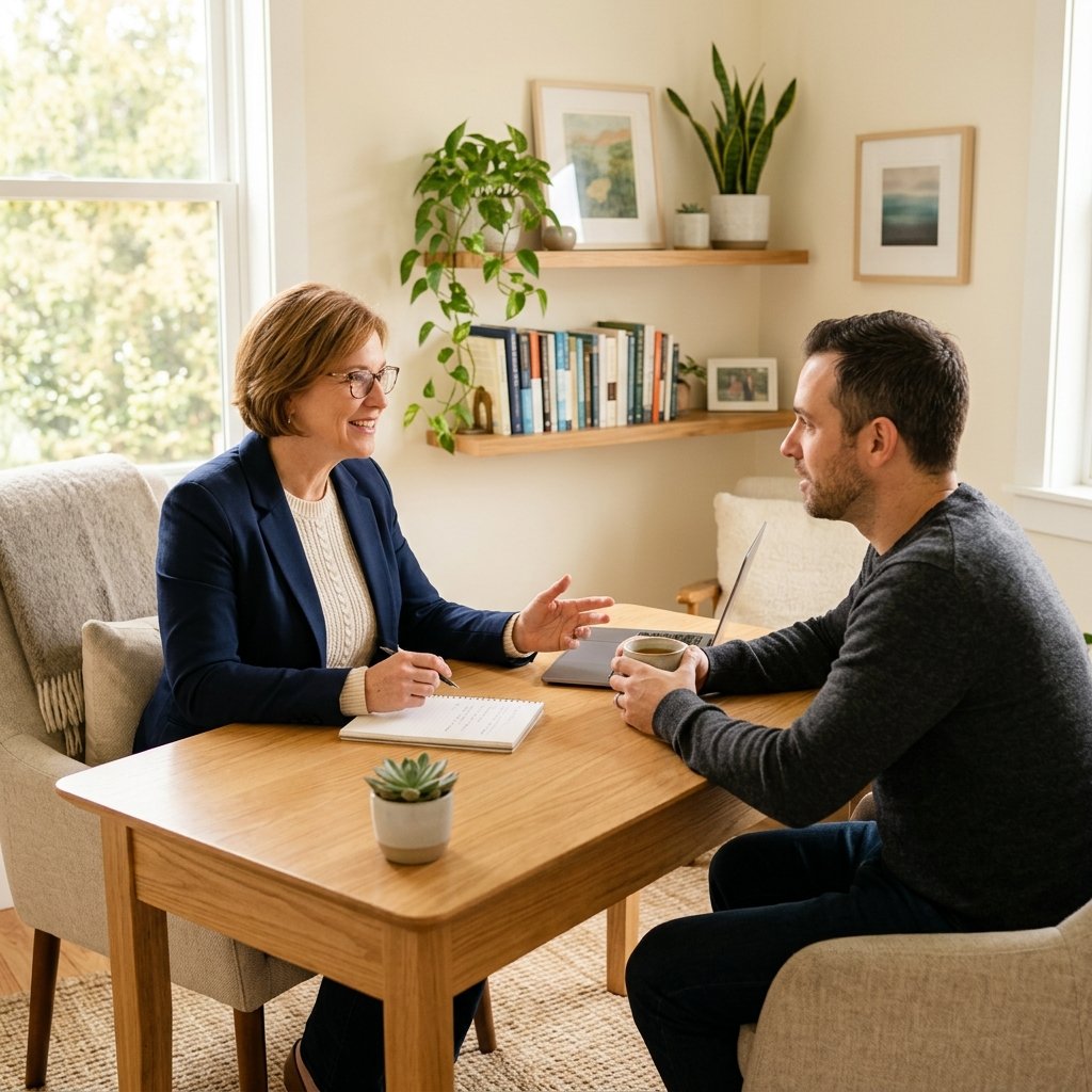 A calming clinical setting for personalized psychiatric care