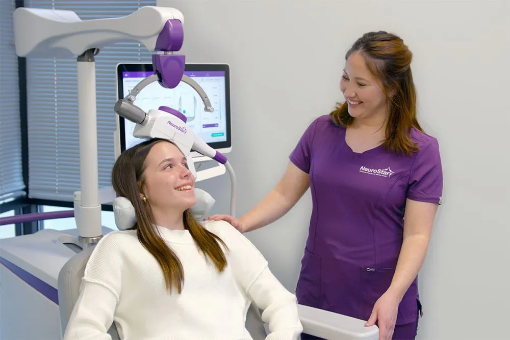 A teen finding relief through Neurostar® TMS therapy